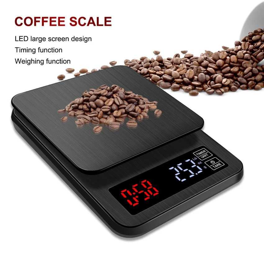 Taffware Timbangan Kopi Digital Timer - Presisi Mengukur Dengan Lebih Mudah, TSC3/5/10