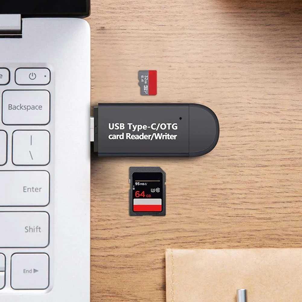 XZT Card Reader OTG 3in1 - Transfer Data Mudah, Kapan Saja, Di Mana Saja, Gadget-Like Design