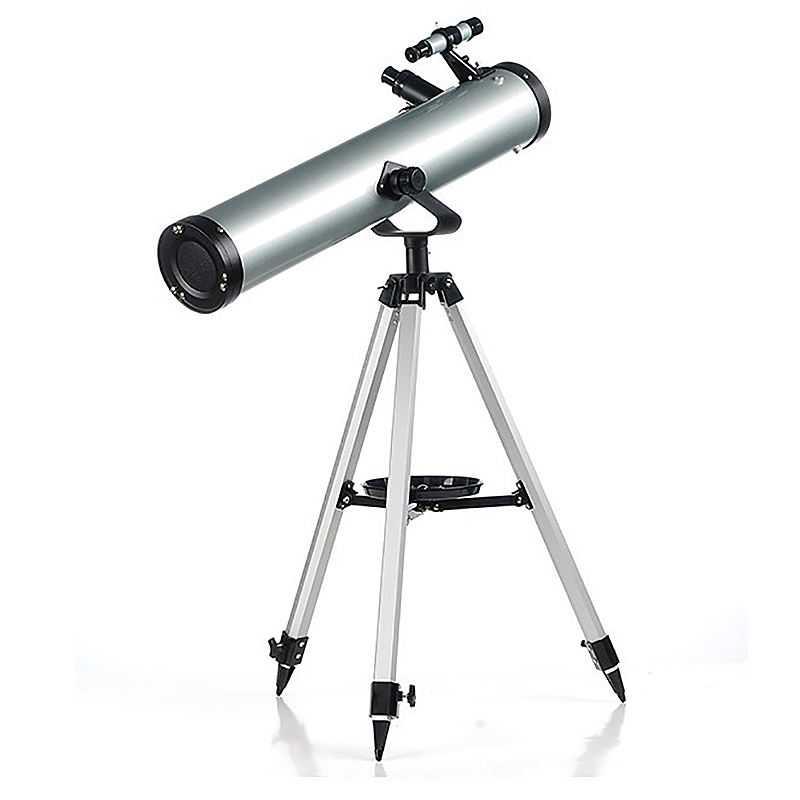 Eyebre Teropong Bintang Astronomical Telescope Reflector 700/76mm F70076, Observasi Bintang dan Planet dengan Lebih Jelas Penjernih Gambar, Stabil dan