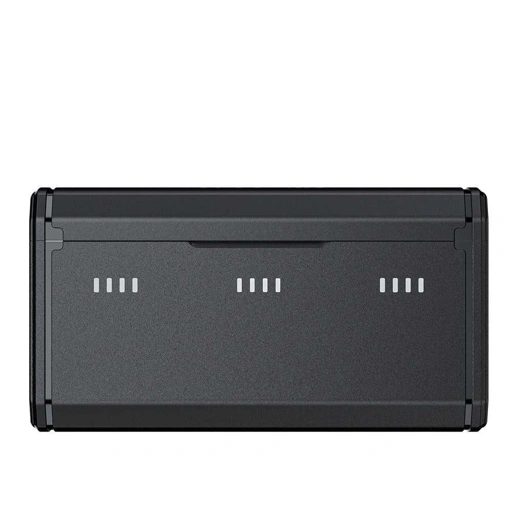 Image of TELESIN Charger Baterai Kamera NP-BX1 3 Slot - Pengisian Cepat, Simpan Kartu Memori, Proteksi Kelistrikan IH