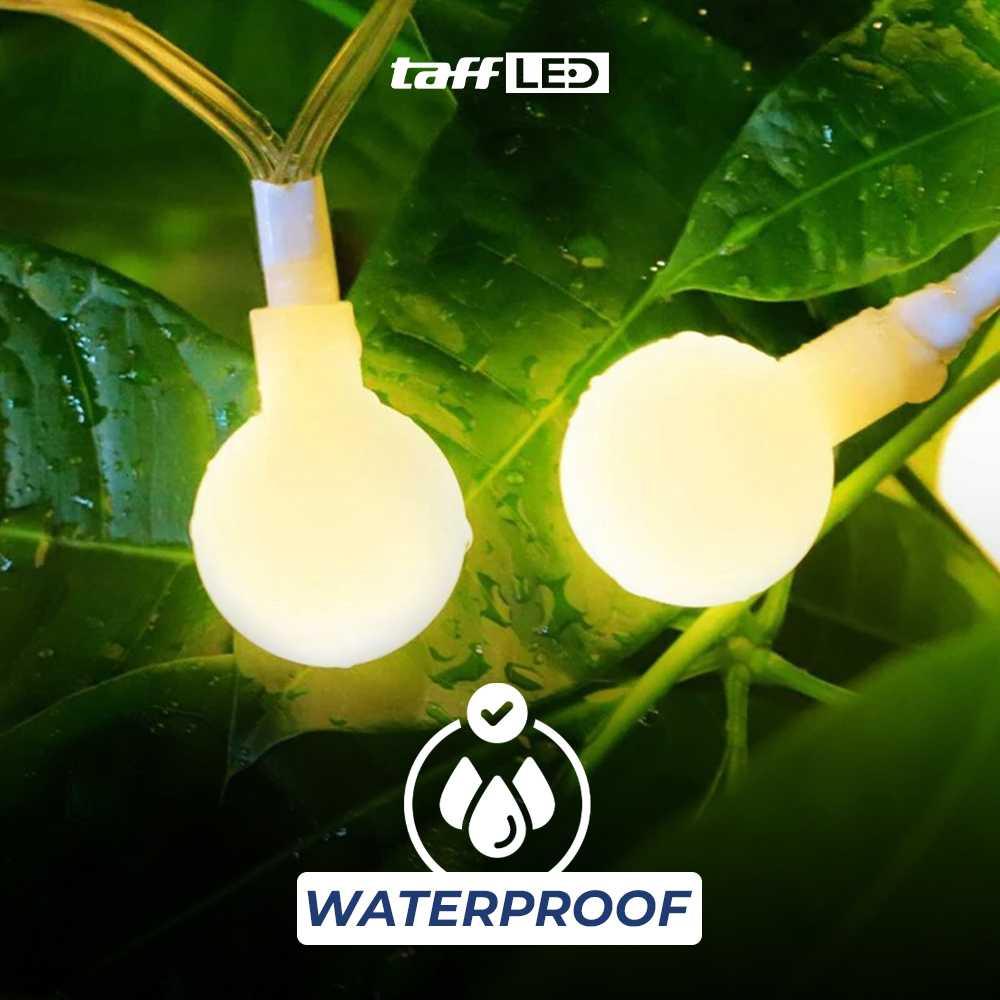 TaffLED Lampu Hias String Lights Waterproof 80 LED 4W 10M Model Ball - YJT80L