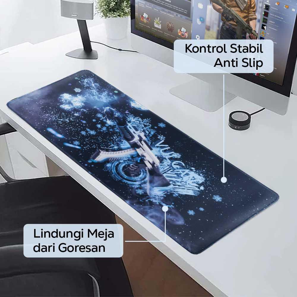 Kimsnot Gaming Mouse Pad XL Desk Mat AK47 CSGO - Kenyamanan Optimal, Perlindungan Meja Modern
