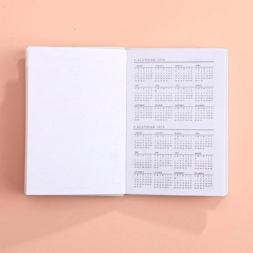 MINKYS Buku Catatan Harian 2024 Notebook Planner - Perencanaan Tahunan Efisien, Desain Modern