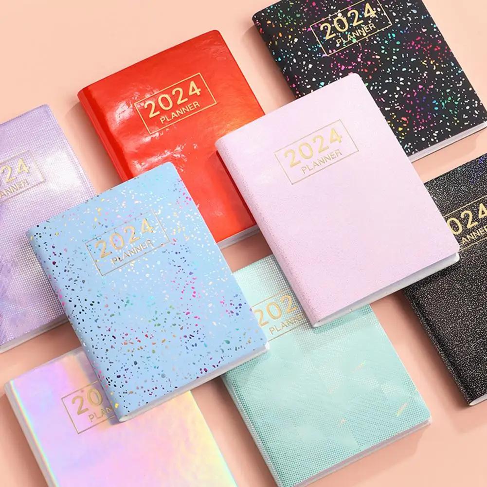 MINKYS Buku Catatan Harian 2024 Notebook Planner - Perencanaan Tahunan Efisien, Desain Modern