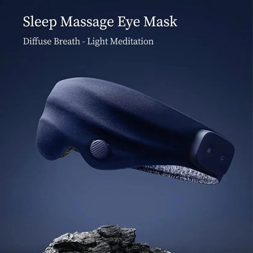 Image of LF LERAVAN Sleep Massage Eye Mask Alat Pijat Kompres Mata Elektrik - Rileksasi Mata, Musik Relaksasi IH