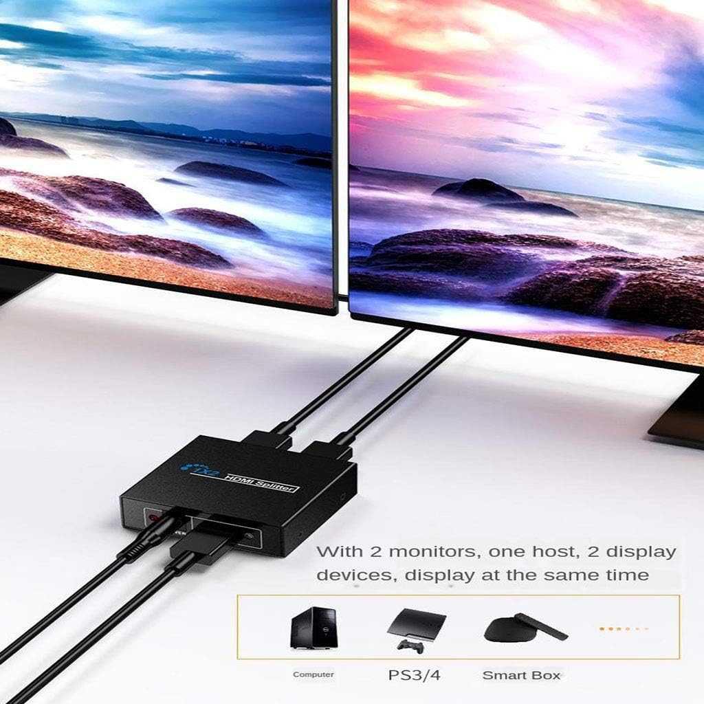 ViewHD HDMI Splitter 1x2 v1.4D - Menyajikan Dual Display, Lebih Produktif!