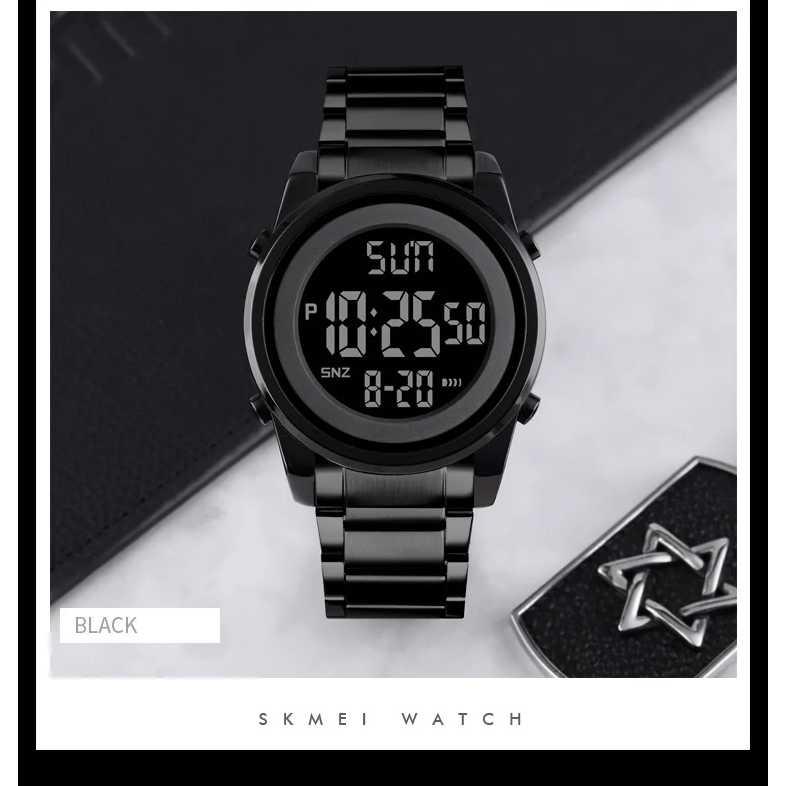 SKMEI Jam Tangan Digital Pria Elegan - Solusi Gaya Modern, Tepat Waktu, dan Tahan Air, Desain Klasik