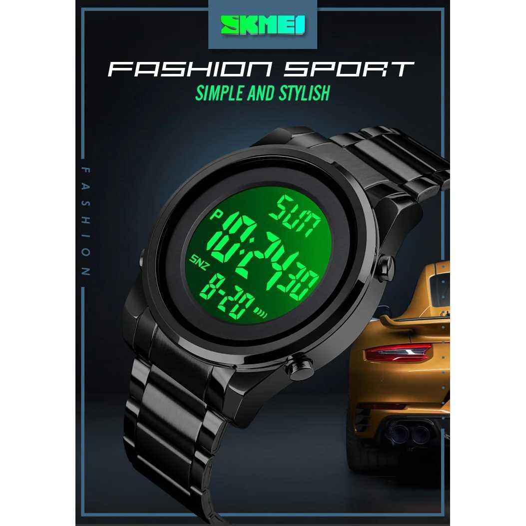 SKMEI Jam Tangan Digital Pria Elegan - Solusi Gaya Modern, Tepat Waktu, dan Tahan Air, Desain Klasik