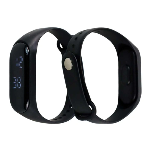 Image of Smile Jam Tangan Digital LED Silicone Sport Watch - SM161 Paket 2 Set - Desain Sporty, Nyaman, dan Fungsional