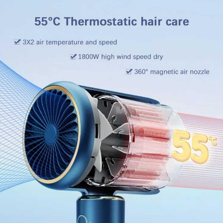ShowSee Hair Dryer Quick Anion Vitamin C - Mengeringkan Rambut dengan Cepat dan Sehat, Desain Modern
