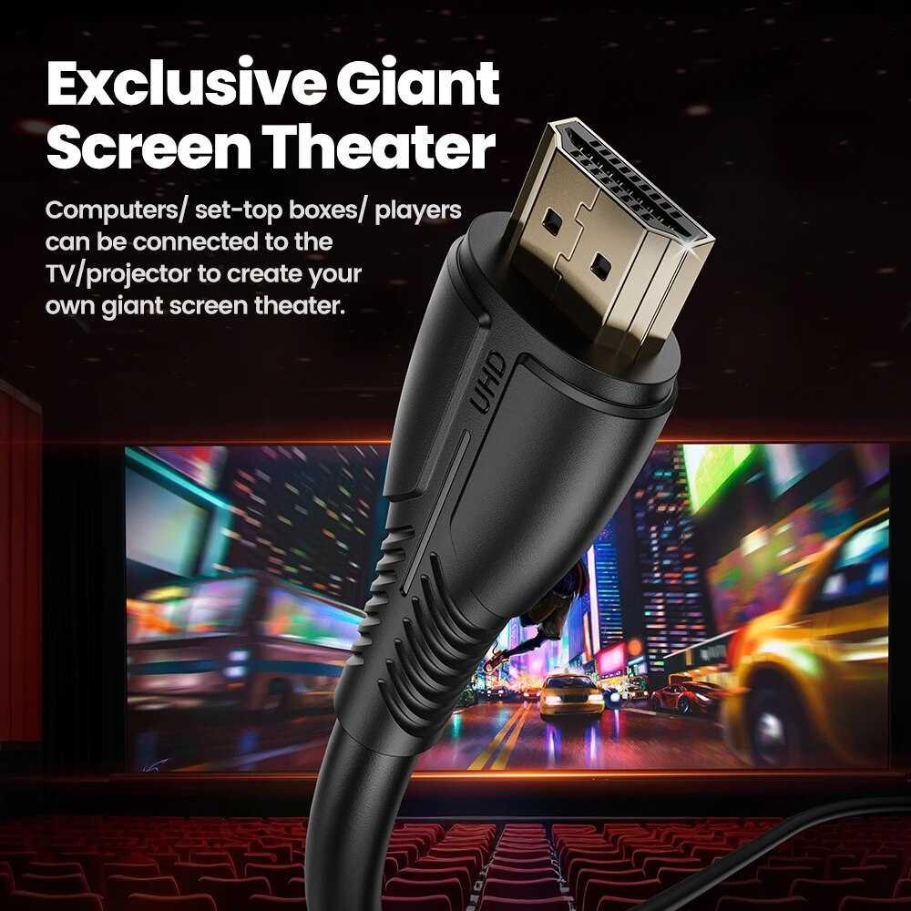 Toocki Kabel HDMI to HDMI 2.0 High Speed UHD 4K 60Hz 18 Gbps - TXCHH4-JKC01