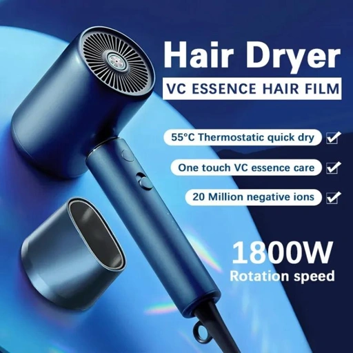 Image of ShowSee Hair Dryer Volume Angin Besar Ion Negatif VC Essence Udara Panas Dingin - VCH200B IH