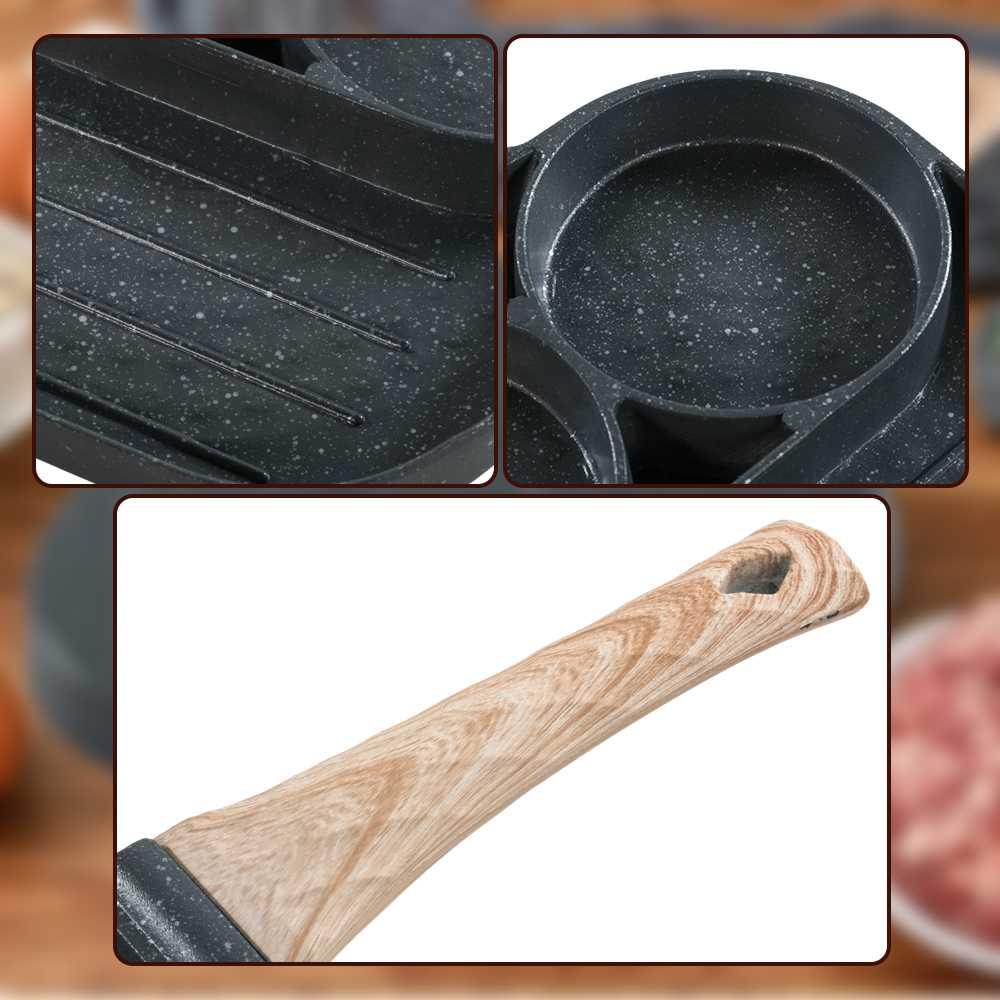 MBH Wajan Penggorengan Telur Frying Pan Multifungsi - Praktis Memasak Telur dan Hidangan Lainnya, Anti Lengket