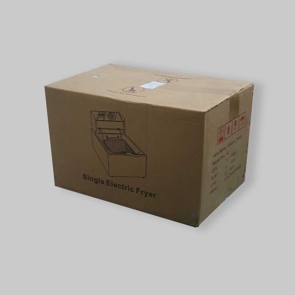 Tangwu Mesin Penggorengan Electric Deep Fryers 2500W - EH-81, Cepat & Efisien - Cocok untuk Restoran Cepat Saji, Stainless Steel