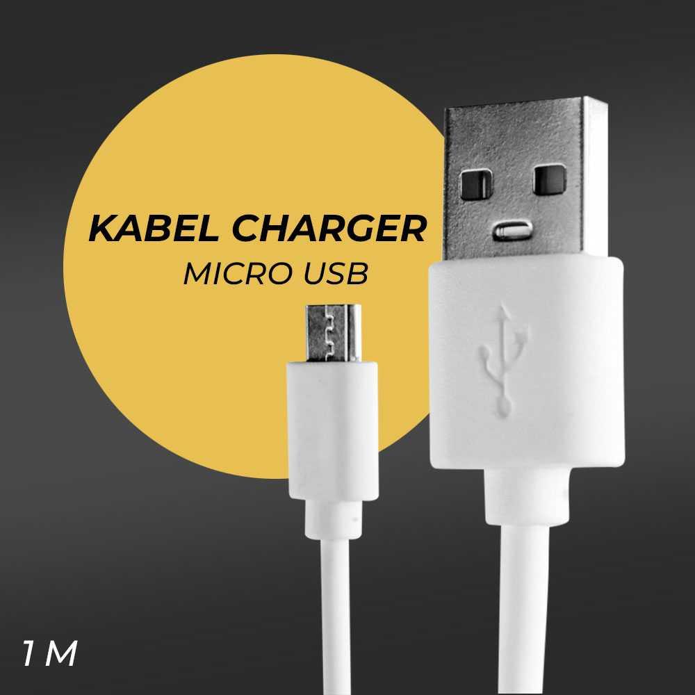 Generic Kabel Charger Data Micro USB Multifungsi - Pengisian Cepat dan Transfer Data, Tahan Lama
