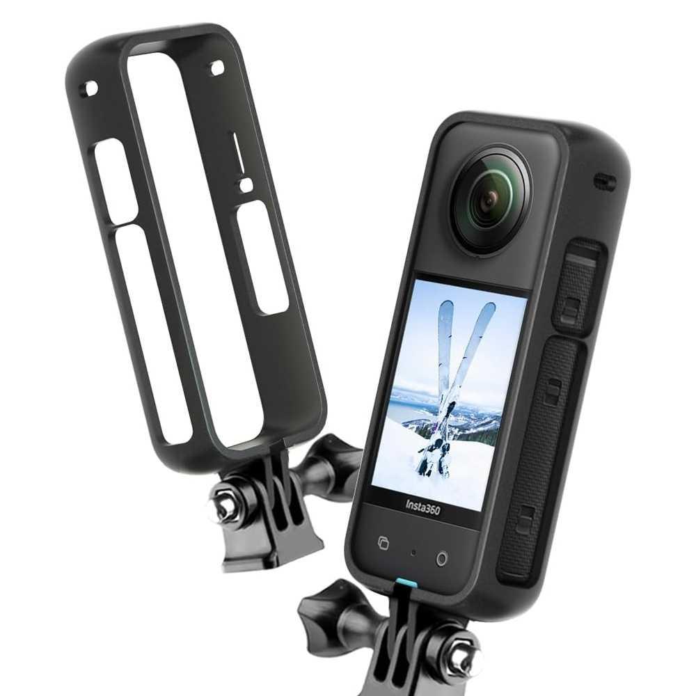 SOSOYO Case Pelindung Action Camera Insta360 One X3 Frame Protection - Desain Rabbit Cage, Perlindungan Maksimal