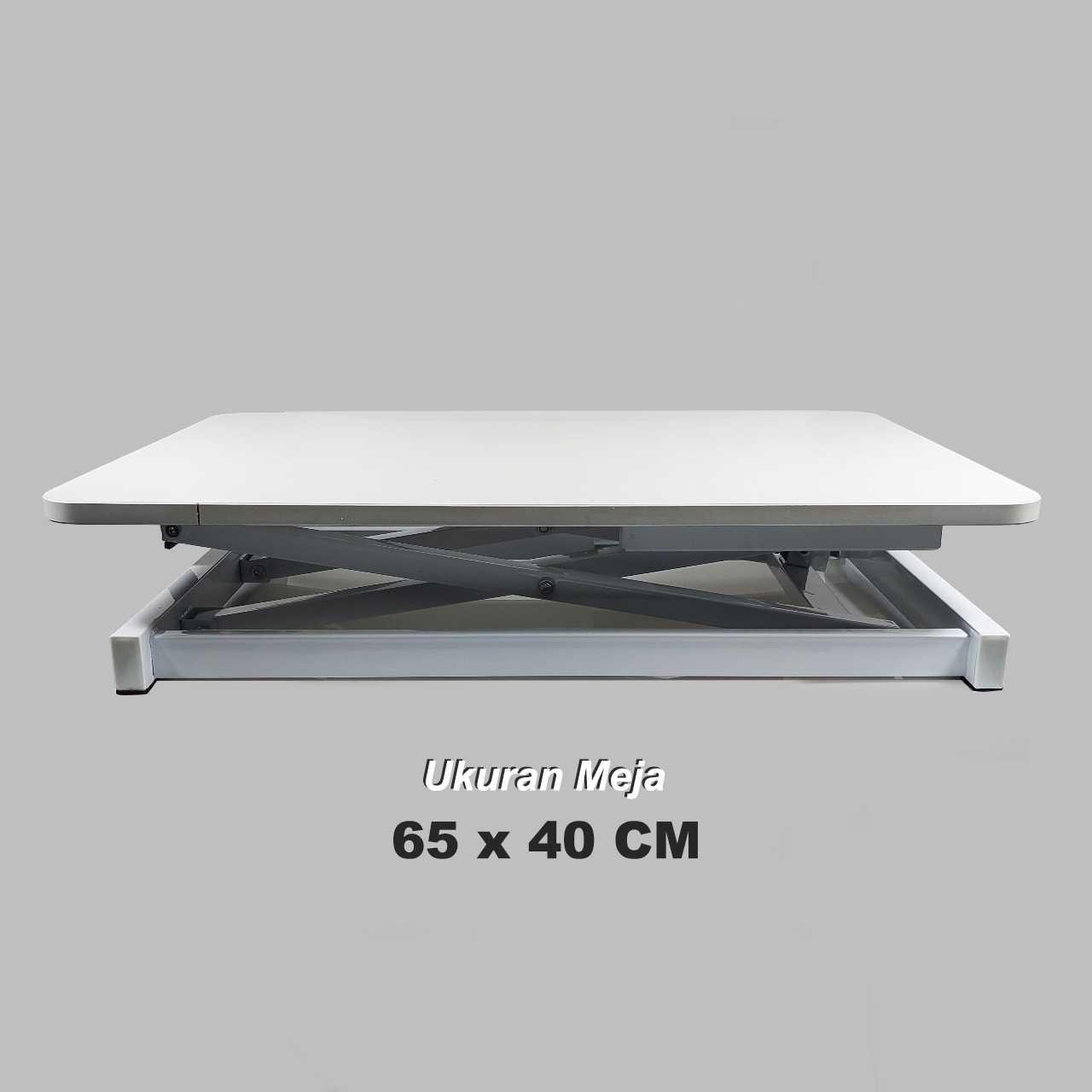 K-STAR Meja Lipat Laptop Foldable Bed Table Hydraulic - Ergonomis dan Stabil, Desain Kotak