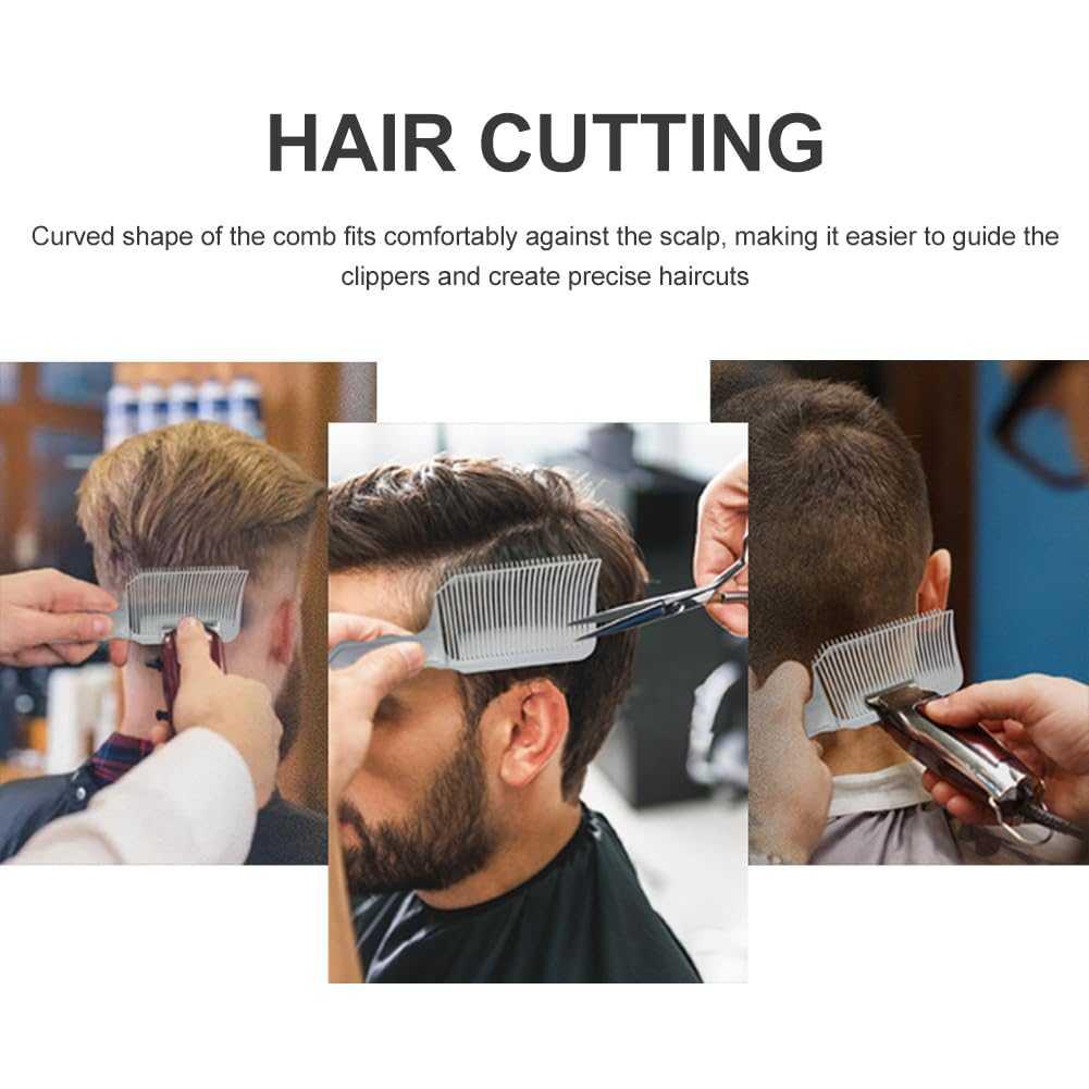 Biutte.co Sisir Barber Cross Border Men Hair Fade Comb - Presisi Potongan Rambut, Awet dan Kokoh, Desain Ergonomis - Keren dan Stylish