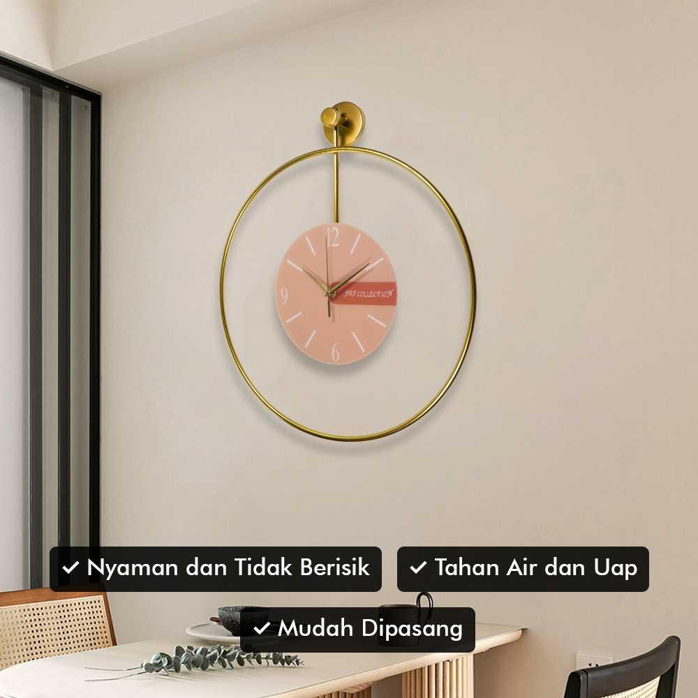 Orology Jam Dinding DIY European Style - Dekorasi Kreatif, Tak Terduga