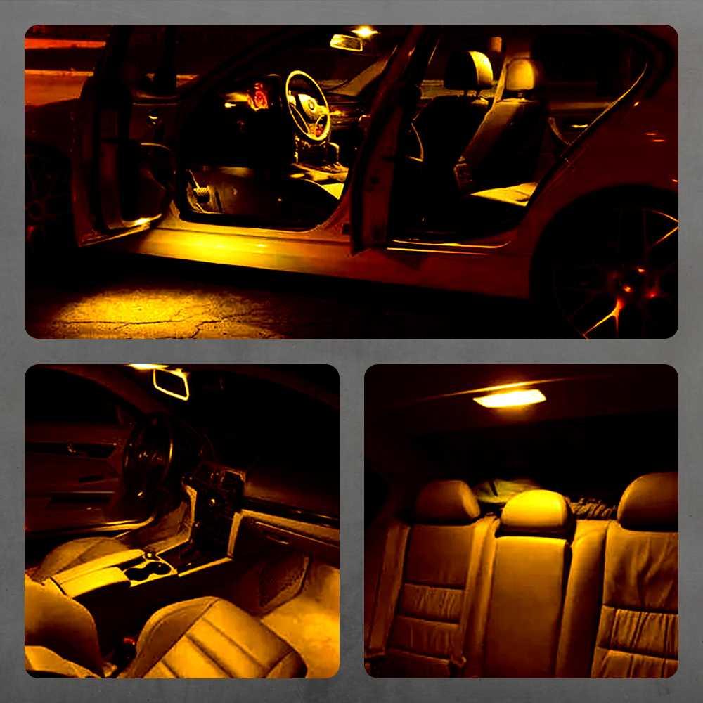 SIWEEX Lampu Interior Mobil LED T10 42 SMD 3020 - Cahaya Terang, Hemat Energi, Fleksibel - Desain Stylish