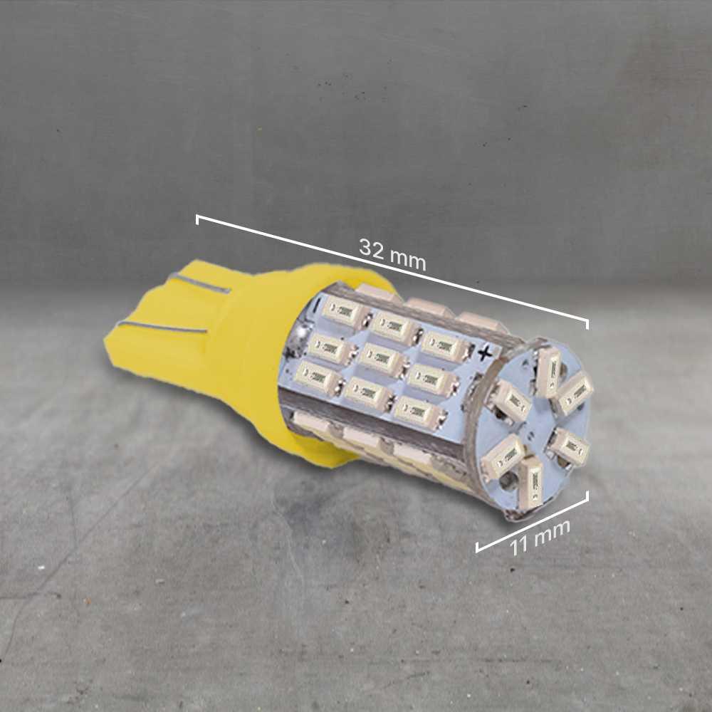 SIWEEX Lampu Interior Mobil LED T10 42 SMD 3020 - Cahaya Terang, Hemat Energi, Fleksibel - Desain Stylish