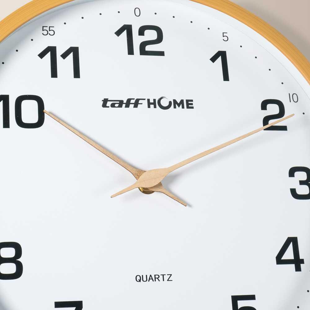 TaffHOME Jam Dinding Quartz Nordic Minimalist Style - Akurasi Waktu dan Desain Modern