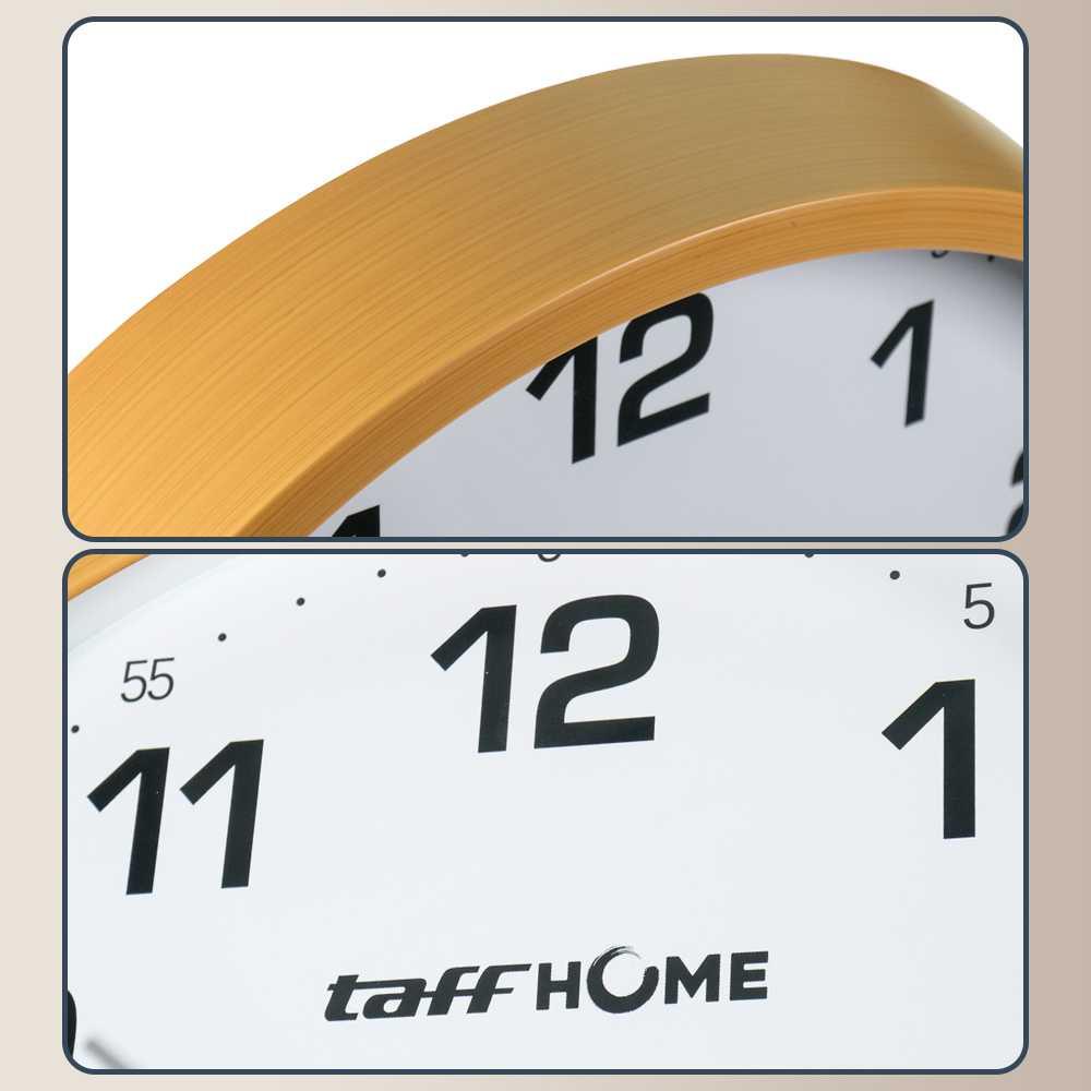 TaffHOME Jam Dinding Quartz Nordic Minimalist Style - Akurasi Waktu dan Desain Modern