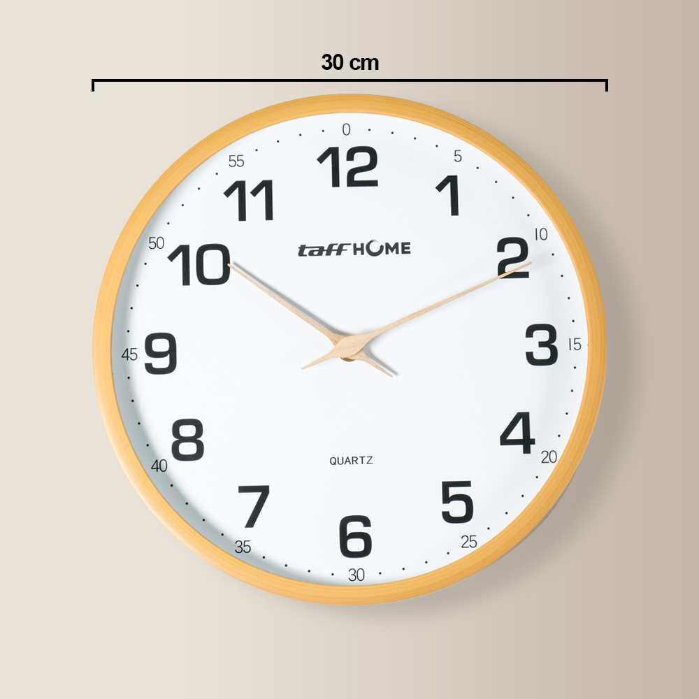 TaffHOME Jam Dinding Quartz Nordic Minimalist Style - Akurasi Waktu dan Desain Modern