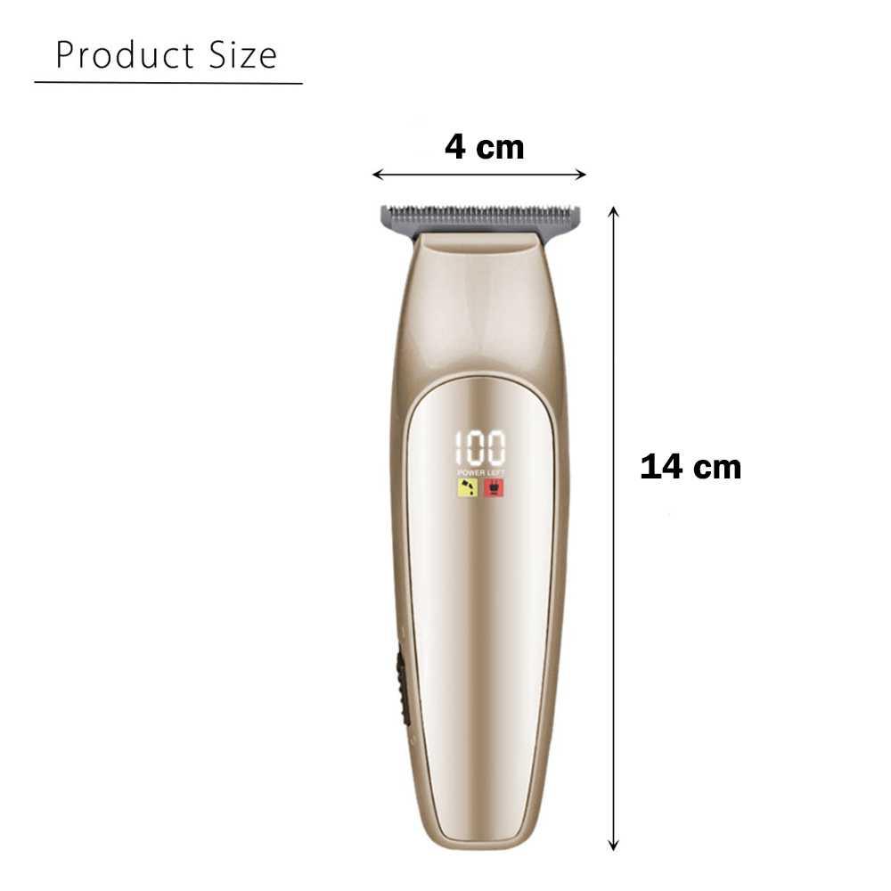 BaoRun Alat Cukur Rambut Elektrik Hair Clipper Trimmer LCD 600mAh - M2S