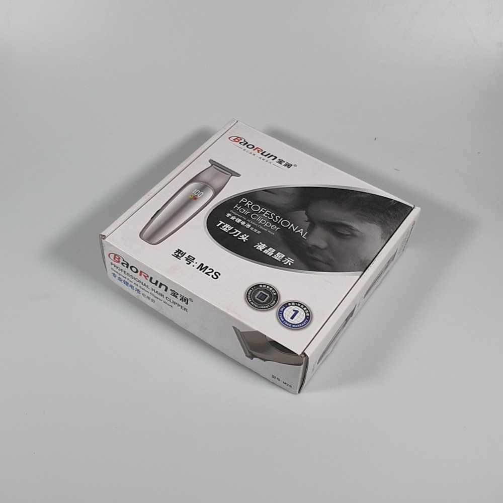 BaoRun Alat Cukur Rambut Elektrik Hair Clipper Trimmer LCD 600mAh - M2S