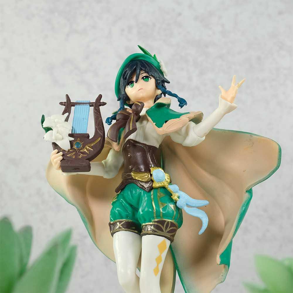 LimuToy Action Figure Venti Genshin Impact - Detail Premium, Karakter Edisi Khusus