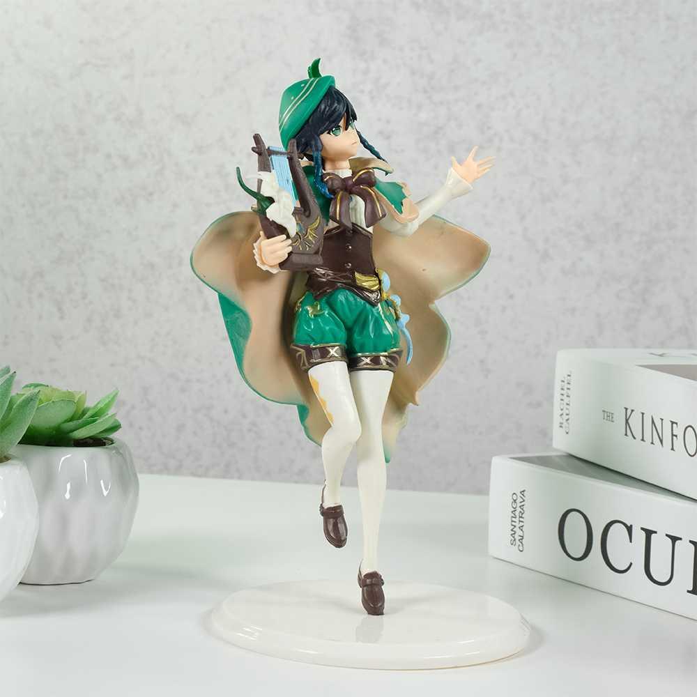 LimuToy Action Figure Venti Genshin Impact - Detail Premium, Karakter Edisi Khusus