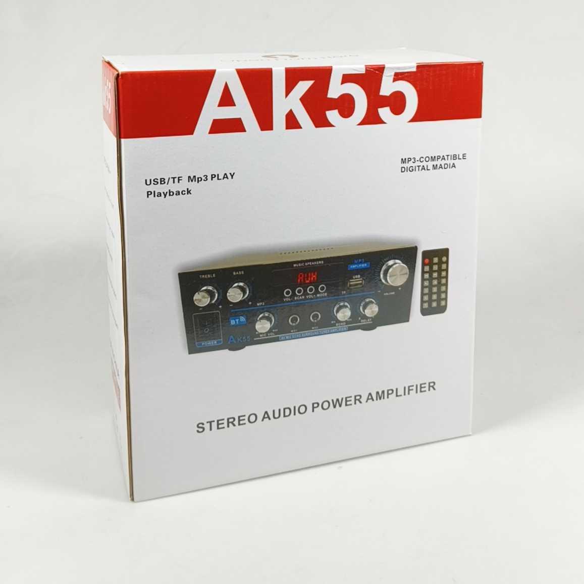 Dreamburgh Audio Amplifier Bluetooth HiFi 2 Channel Output 900W - AK55