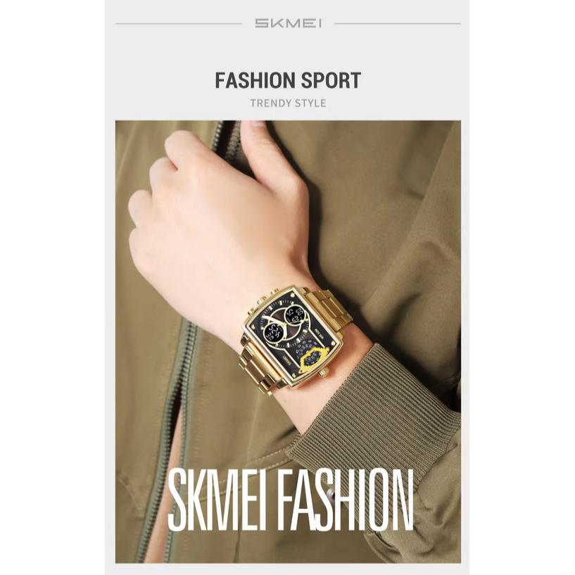 SKMEI Jam Tangan Digital Pria Elegant - Tampil Berkelas, Nyaman, dan Tahan Air