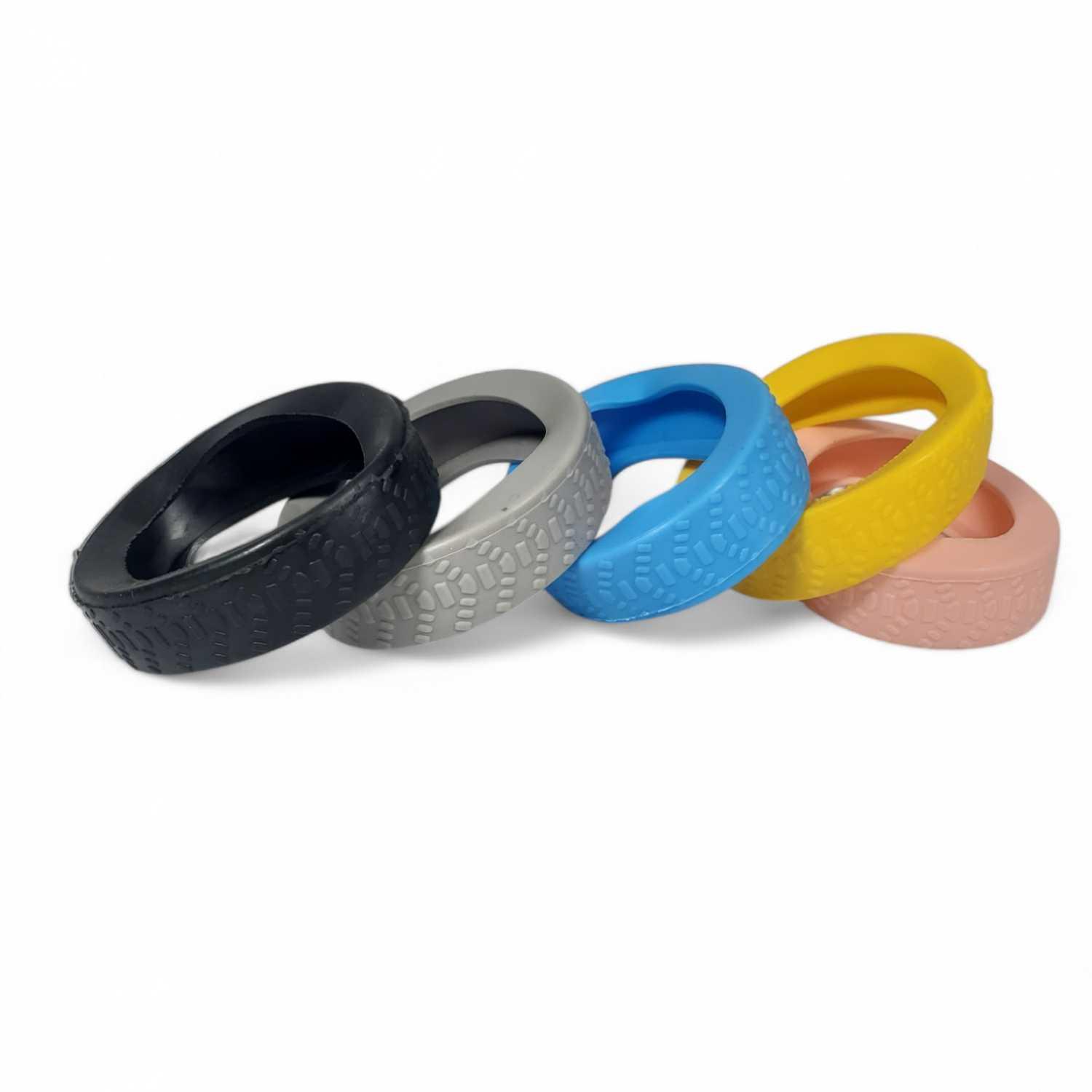 PEAKINBAGS Pelindung Roda Koper Silikon - Perlindungan Roda Anti Slip, Daya Cengkram Tinggi, Roda Lebih Hening, Tahan Lama