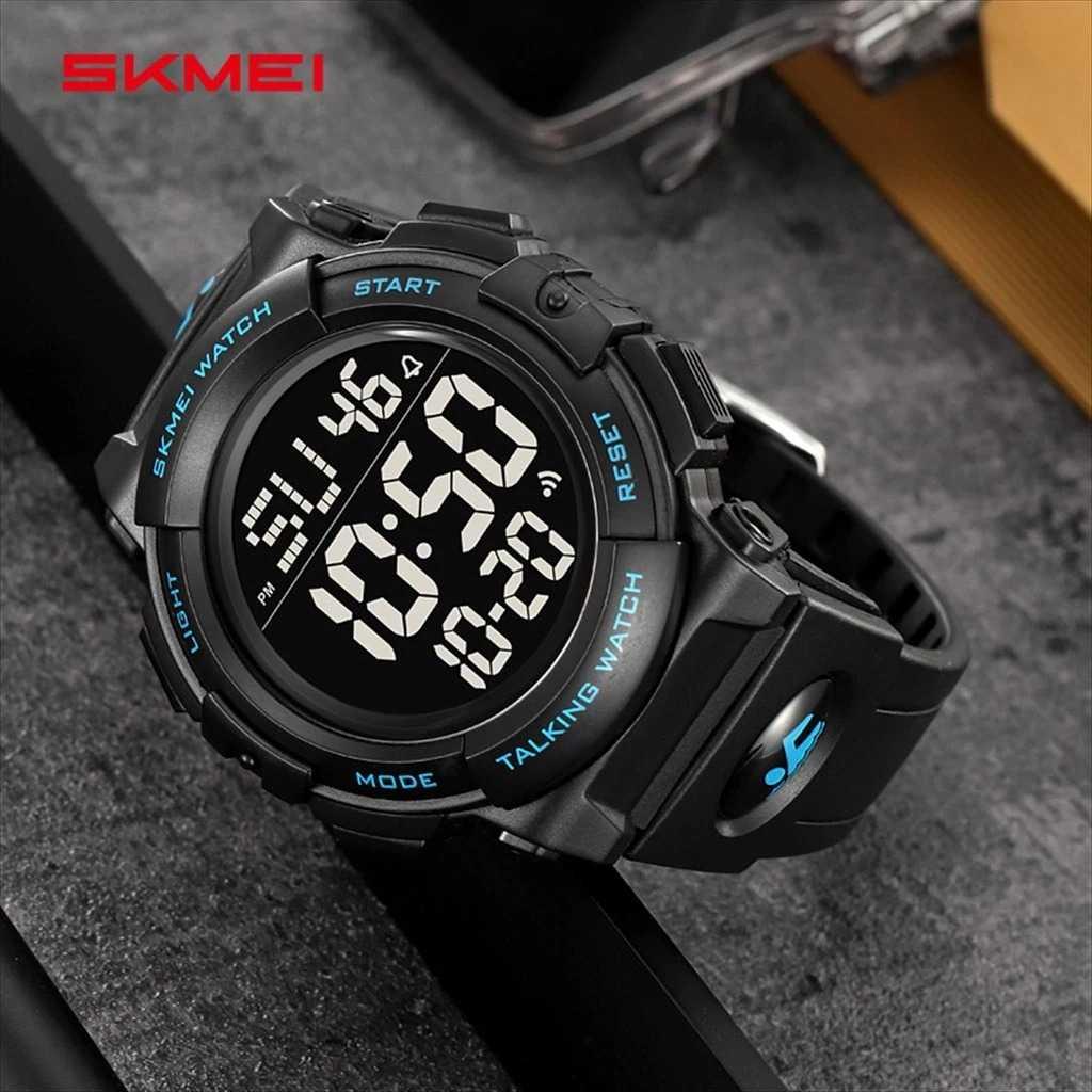 SKMEI Jam Tangan Digital Pria Premium - Tahan Air, Elegan, dan Multifungsi