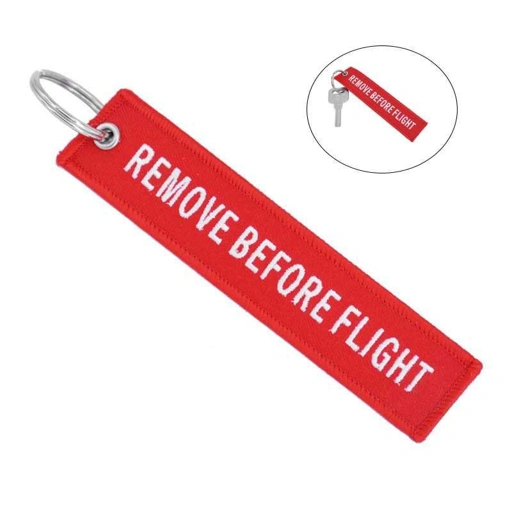 Image of Doreen Gantungan Kunci Fashion Tag Remove Before Flight - Penampilan Beda, Fungsional, dan Tahan Lama