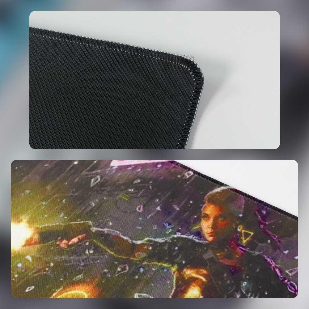 OLEVO Gaming Mouse Pad XL Desk Mat Anti Slip - Tingkatkan Akurasi dan Kenyamanan Bermain Game, Desain Tangguh
