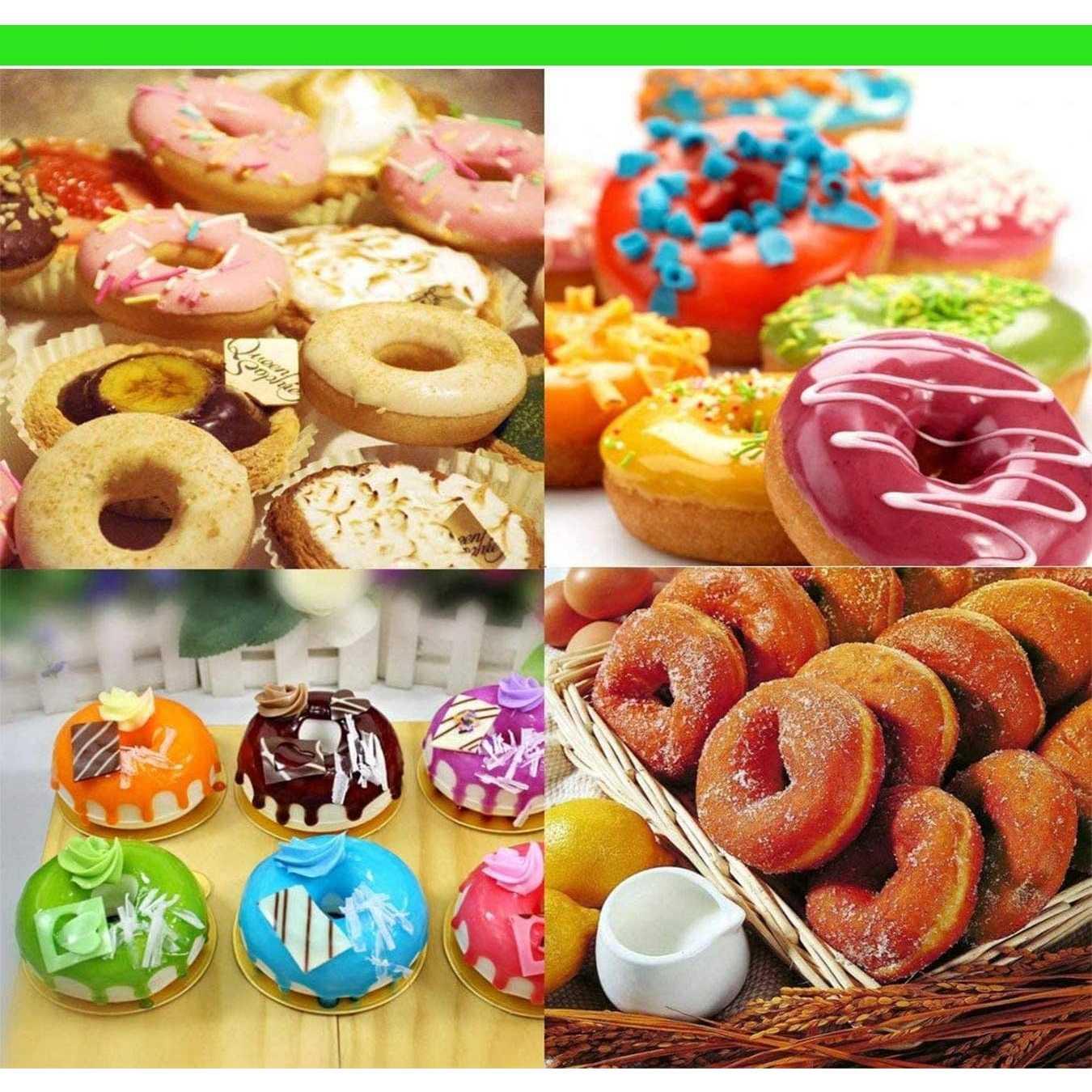 IBNUNU Cetakan Kue Biskuit Cookie Cutter Mousse Ring Mold 11 PCS - IB01