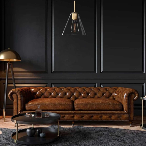 Image of TaffLED Fitting Lampu Chandelier Restaurant Bar Nordic - Pencahayaan Hangat, Desain Elegan IH