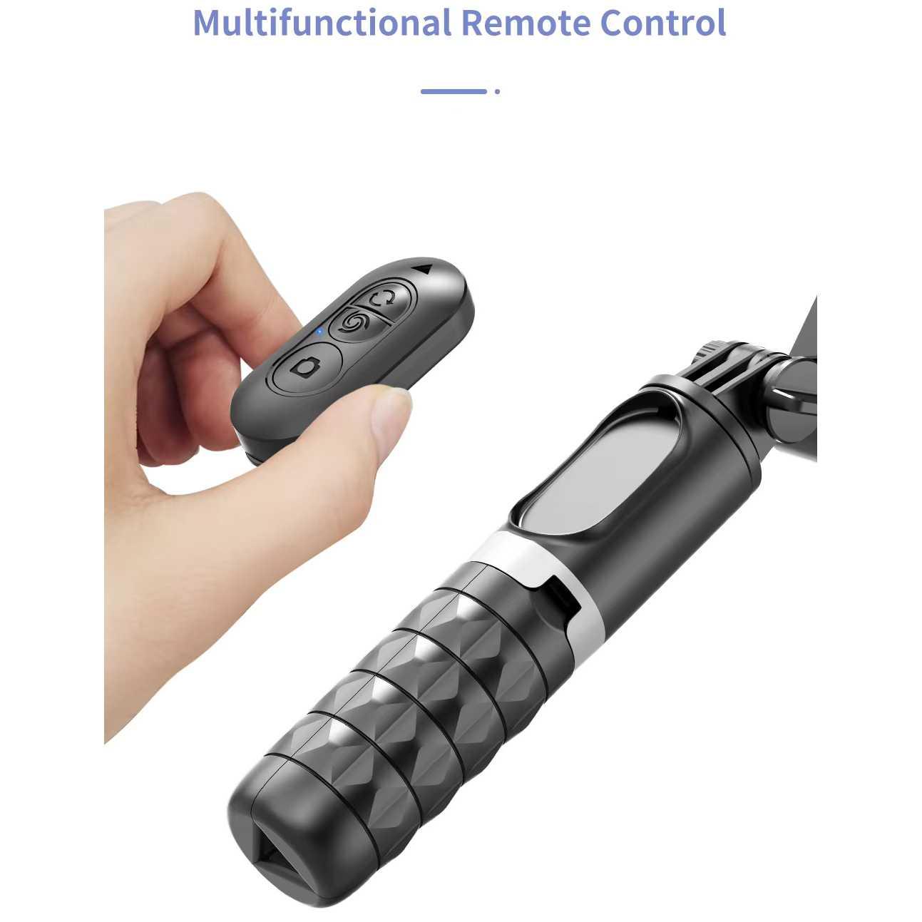 AyeBeau Tongsis Smartphone Selfie Stick Stabilizer Tripod with Remote - Q18, Stabilizer Unggulan untuk Foto dan Video Berkualitas Tinggi