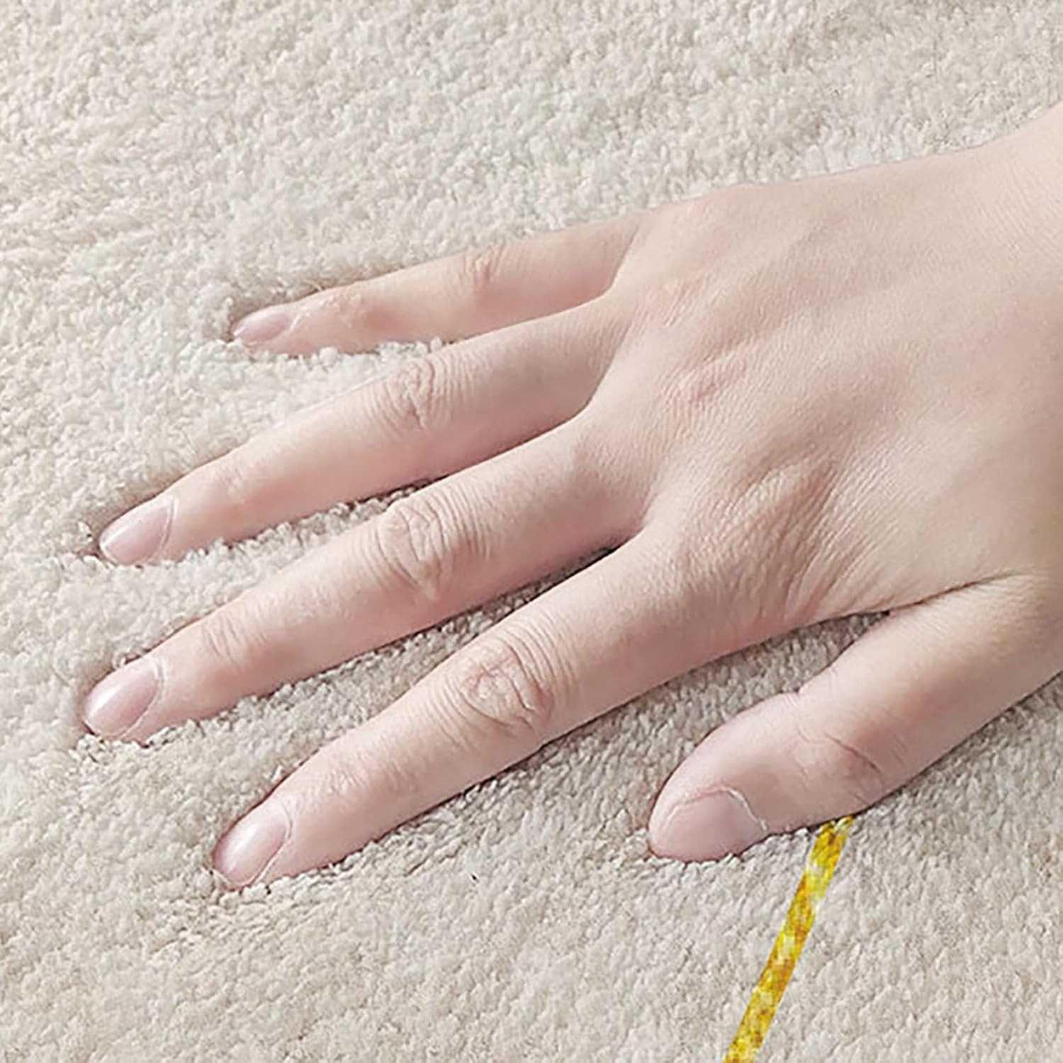GULUHOME Karpet Lantai Permadani Bulu Lembut Anti Slip Motif Geometri - GH03, Menambah Estetika Ruangan dengan Kenyamanan Maksimal