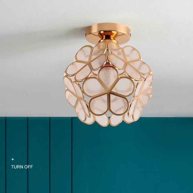 JOYINLED Lampu Plafon LED Flower Ceiling Lamp Warm White 3000K 12W - GD6004