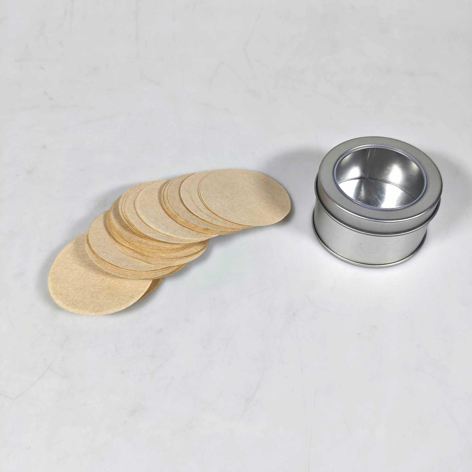 iCafilas Kertas Saringan Kopi Coffee Filter Aeropress 250 PCS - Kopi Lebih Lembut dan Aroma Lebih Kaya, Ramah Lingkungan