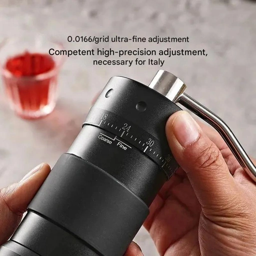 Image of One Two Cups Alat Penggiling Kopi Manual - Hasil Gilingan Sempurna, Tekstur Bubuk Kopi yang Presisi