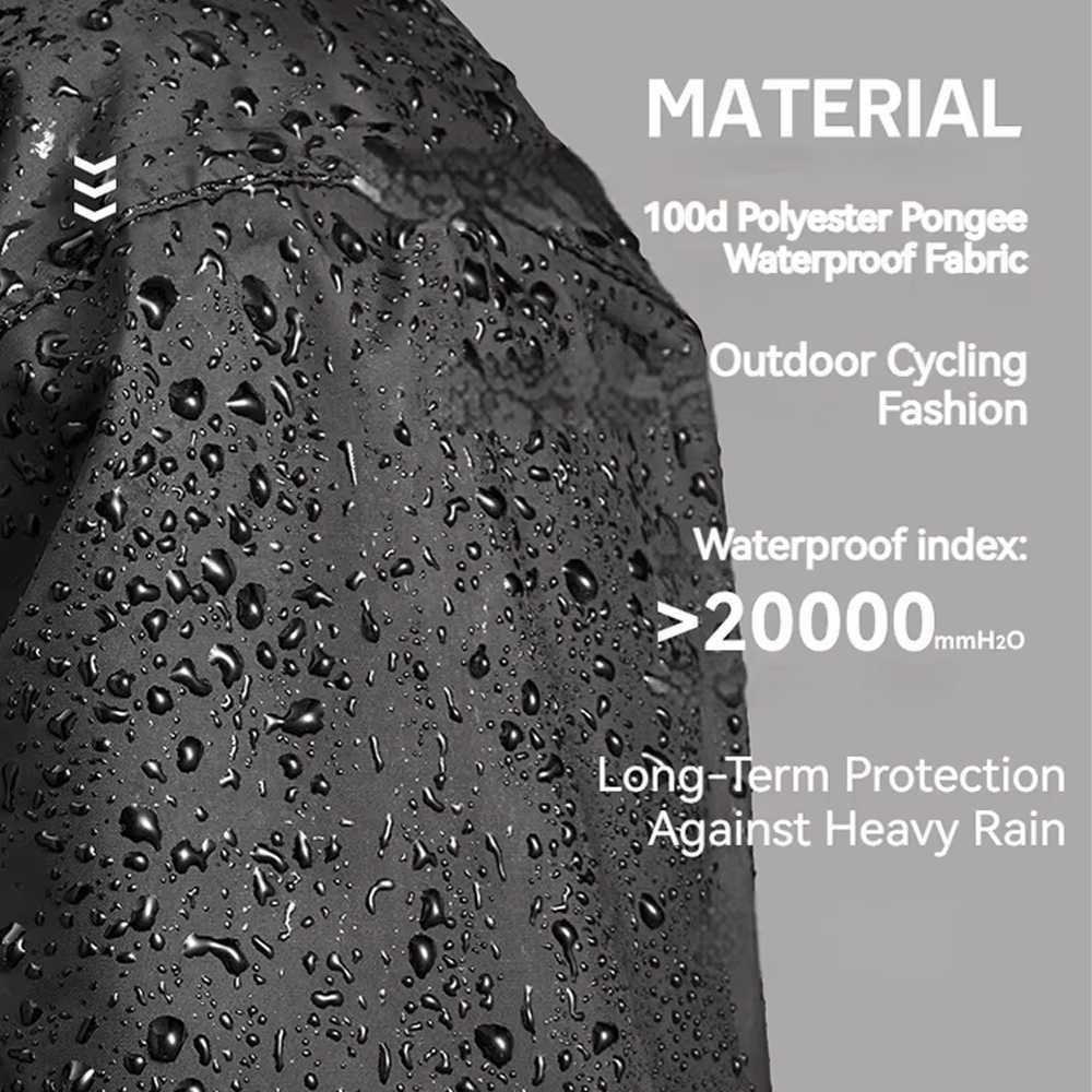 FREMOTO Jas Hujan Setelan Motor Waterproof - Perlindungan Tinggi, Gaya Modern