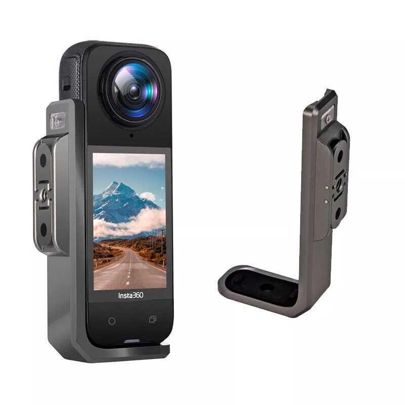 ONMEN Bracket Horizontal Mount Insta360 X4 Elbow Frame Adapter - Stabil dan Fleksibel, Cocok untuk Aksi Petualangan - Ergonomis
