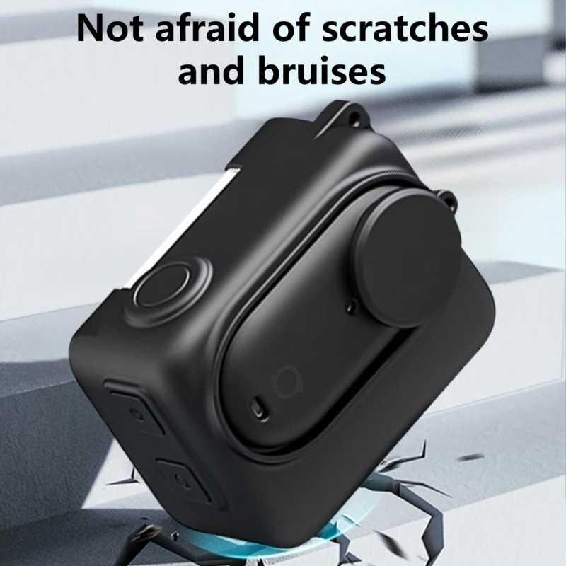 CHOCHO Case Pelindung Action Camera Silicone Protection Insta360 GO3S - CH-36, Perlindungan Maksimal - Aman dan Nyaman, Desain Khusus