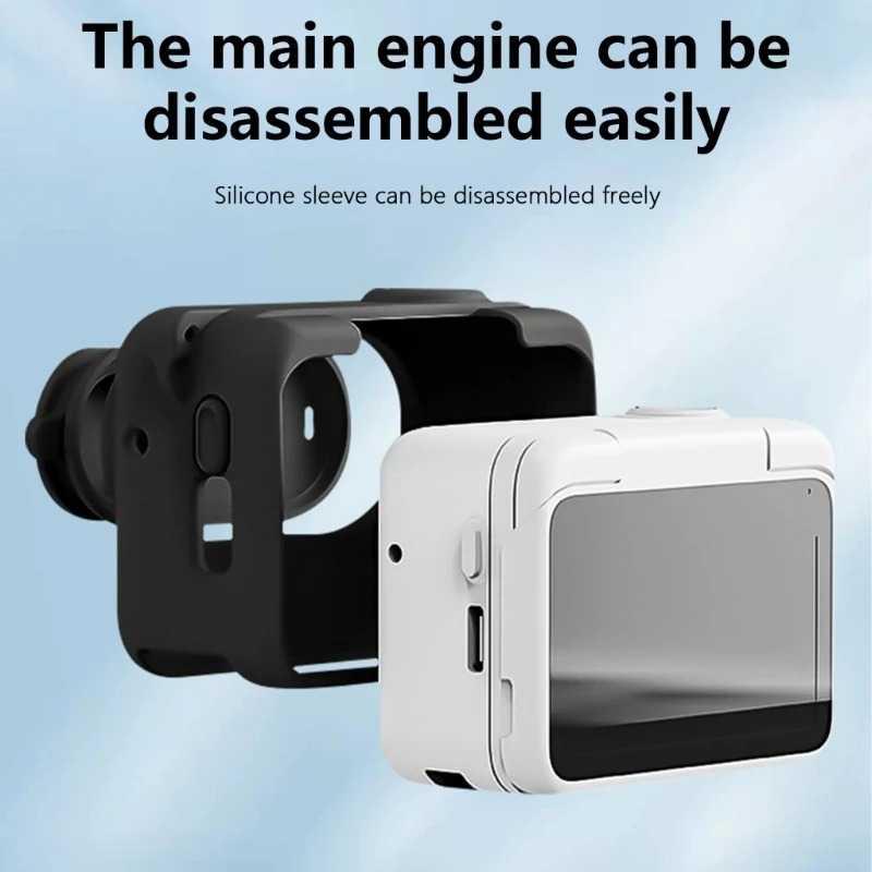 CHOCHO Case Pelindung Action Camera Silicone Protection Insta360 GO3S - CH-36, Perlindungan Maksimal - Aman dan Nyaman, Desain Khusus