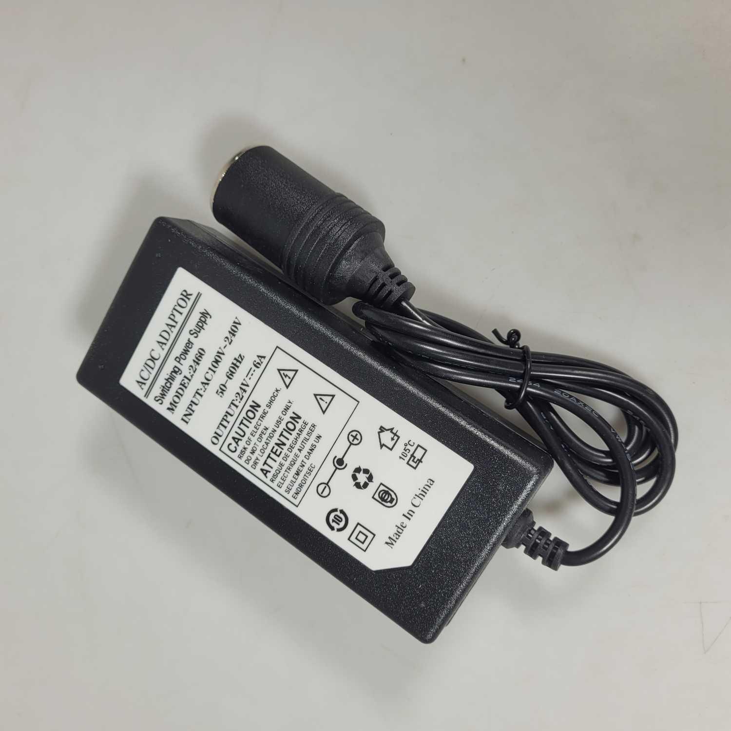 HUNDA Adaptor Power Supply Converter AC to DC 24V 3A Cigarette Port - Solusi Praktis Salurkan Daya
